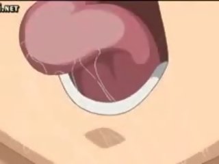 Busty Anime Shemale Having adult video