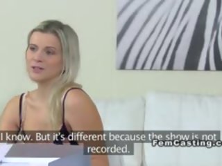 Female Agent Recording Lesbian sex